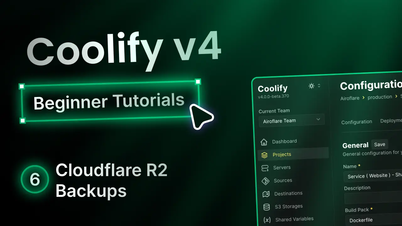 Automatic Coolify Backups to R2