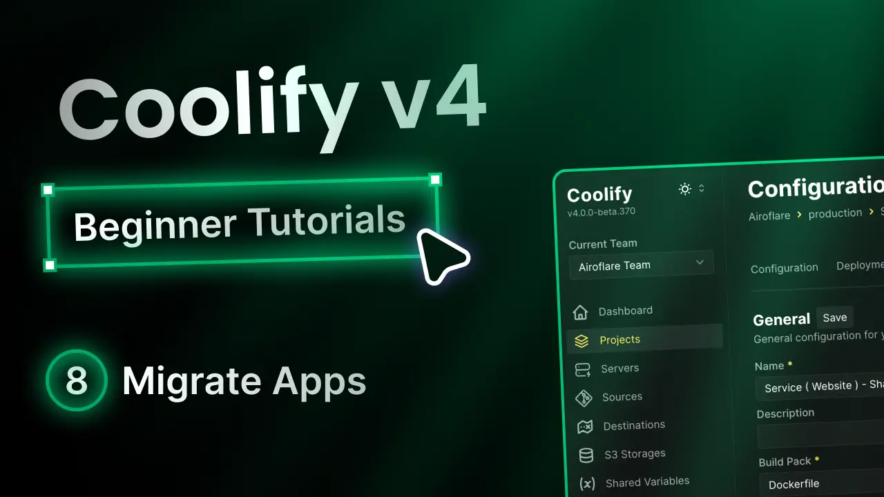 Migrate Applications
